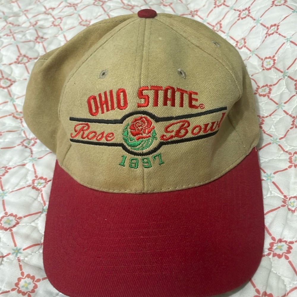 Vintage Ohio State Rose Bowl champions 1997 ball cap